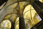 Interior of Gothic Cathedral - Seville, Spain